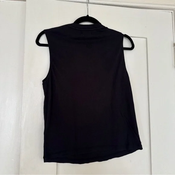 Anine Bing Black Sleeveless Women's Top - Picture 4 of 6